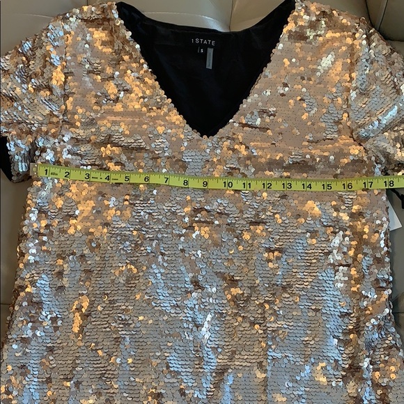 1.State Women’s V neck shift dress - Picture 5 of 8